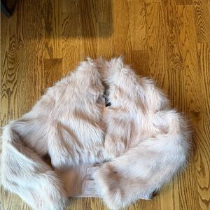 G by Guess Blush Teddy Jacket